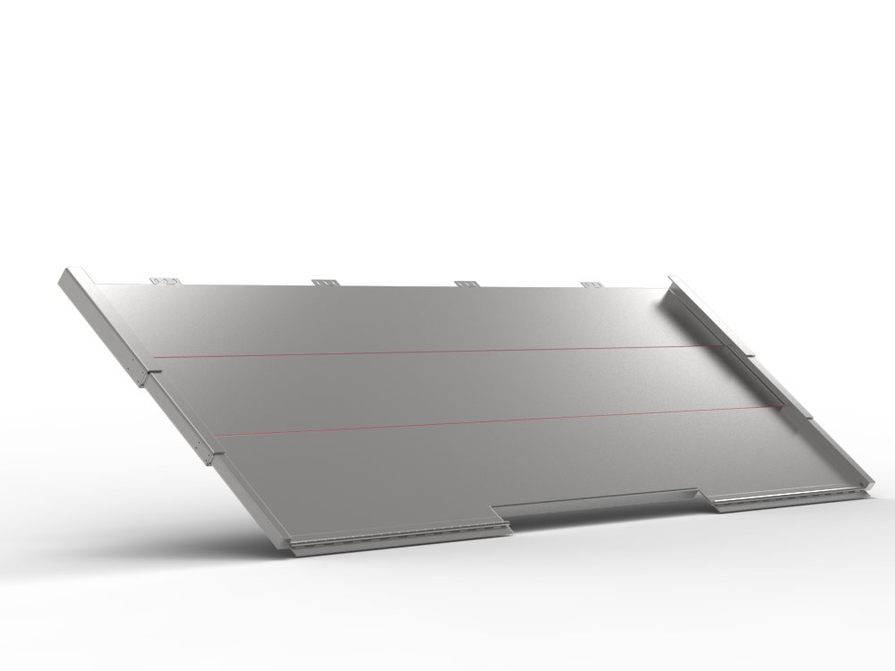 dual axis telescopic steel way cover